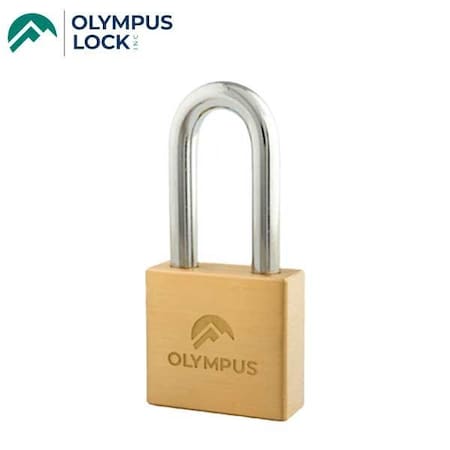 Olympus N Series Brass Padlocks 2" Shackle KA OLY-PN50LS-KA